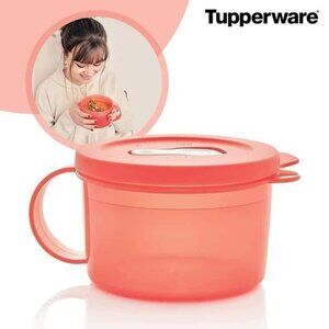 New 2 Tupperware Soup Mugs